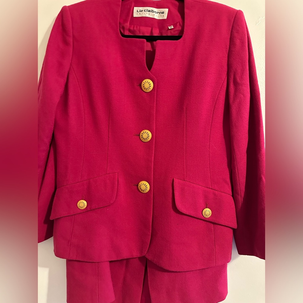 Pink Skirt Suit